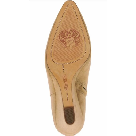 Vince Camuto Womens Tan Suede Teeray Side Zip Up Wedge Bootie Sz 8.5 M New - Picture 8 of 10